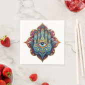 Celestial Hamsa  Serviette (Beispiel)