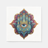 Celestial Hamsa Serviette (Vorderseite)