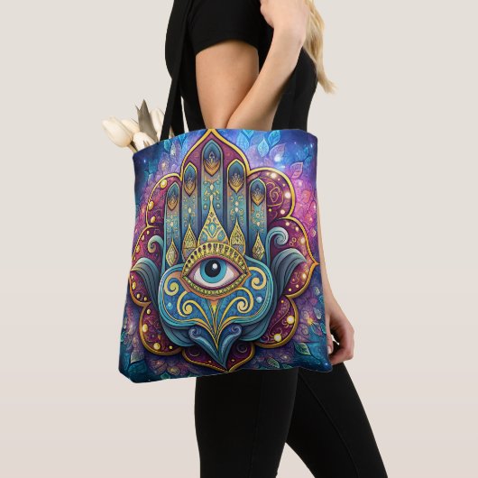 Celestial Hamsa Tasche (Von Nahem)