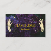 Celestial Hands Tarot Reader Business Cards Visitenkarte (Vorderseite)