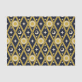 Celestial Harlequin Bold (Mitternachtsherd) Seidenpapier (Vorderseite)