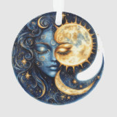 Celestial Harmony Acrylic Ornament (Rückseite)