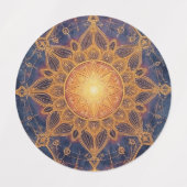 Celestial Harmony – Portal of the Sacred Light Etiketten (Design 2)