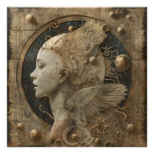 Celestial Harmony - Steampunk Angelic Fotodruck (Vorne)