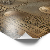 Celestial Harmony - Steampunk Angelic Fotodruck (Ecke)