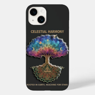 Celestial Harmony Tree | Cosmic Meditation Mandala Case-Mate iPhone 14 Hülle