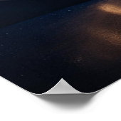 Celestial Harmony: Zodiac Mandala Symphony Poster (Ecke)