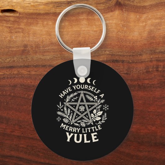 Celestial Have Yourself A Merry Little Solstice Yu Schlüsselanhänger (Vorderseite)