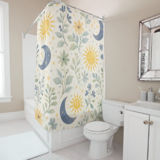 Celestial Herbarium Duschvorhang