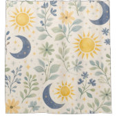 Celestial Herbarium Duschvorhang (Vorderseite)