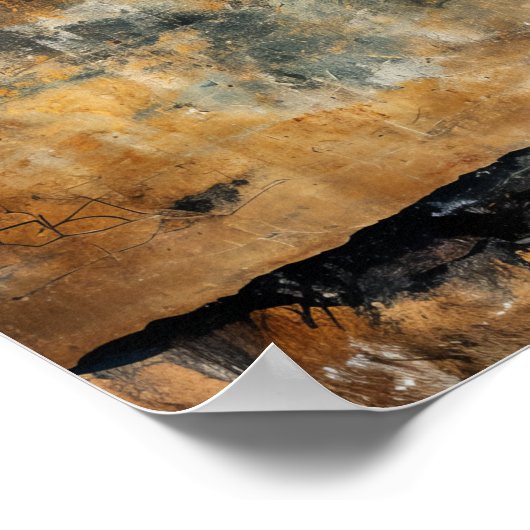 Celestial Herkunft: Eine prähistorische Sky Map Poster (Ecke)