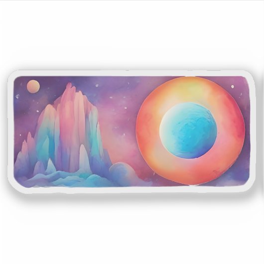 Celestial Horizons Aufkleber (Vorderseite)