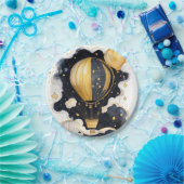 Celestial Hot Air Ballon Babydusche Pappteller (Party)
