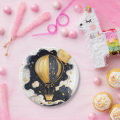 Celestial Hot Air Ballon Babydusche Pappteller (Party)