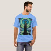 Celestial Ice Queen Portal Art Shirt (Vorne ganz)