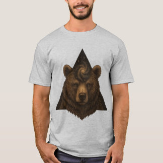 CELESTIAL INSTINCT – The Bear Who Holds the Stars T-Shirt