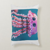 Celestial Jellyfish Dekokissen (Vorderseite(Vertikal))