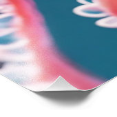 Celestial Jellyfish Fotodruck (Ecke)