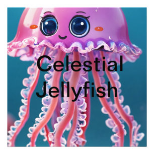 Celestial Jellyfish Fotodruck
