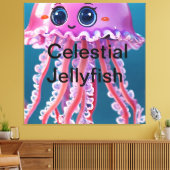 Celestial Jellyfish Leinwanddruck (Insitu (Wohnzimmer))