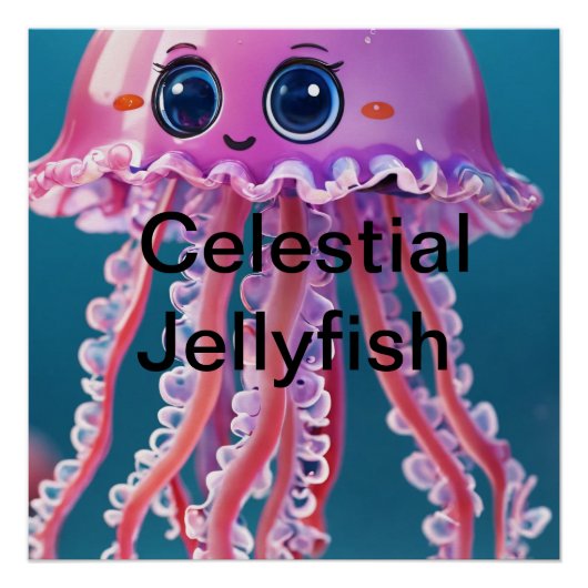 Celestial Jellyfish Poster (Vorderseite)