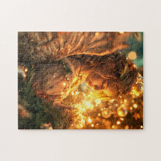 Celestial Joy Christmas Angel Puzzle (Horizontal)