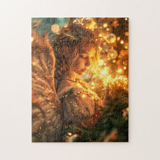 Celestial Joy Christmas Angel Puzzle (Vertikal)