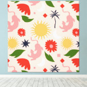 Celestial Jungle Leinwanddruck (Insitu (Holzboden))