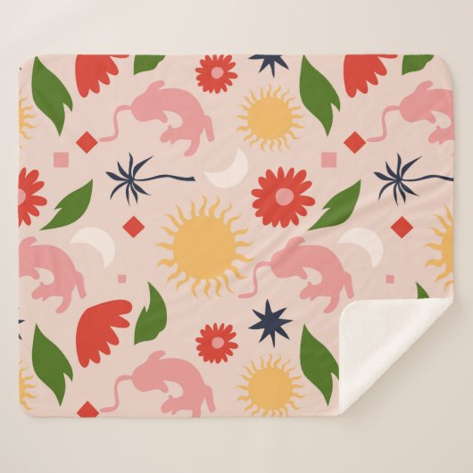 Celestial Jungle Sherpadecke (Vorderseite (Horizontal))