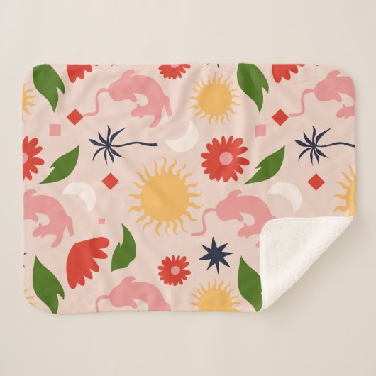 Celestial Jungle Sherpadecke (Vorderseite (Horizontal))