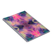 Celestial Kaleidoscopic Dreams Notizblock (Rechte Seite)
