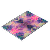 Celestial Kaleidoscopic Dreams Notizblock (Linke Seite)
