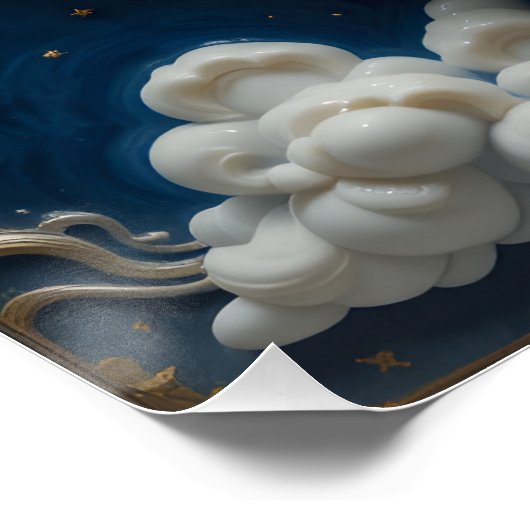 Celestial Keramik Angel Poster (Ecke)