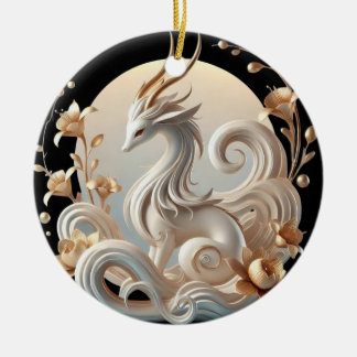 Celestial Kirin Fantasy Collection Keramik Ornament