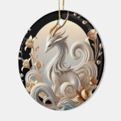 Celestial Kirin Fantasy Collection Keramik Ornament (Links)