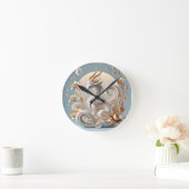 Celestial Kirin Fantasy Collection Runde Wanduhr (Zuhause)