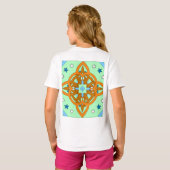 Celestial Knot Art Prints | Unique Star Patterns T-Shirt (Schwarz voll)