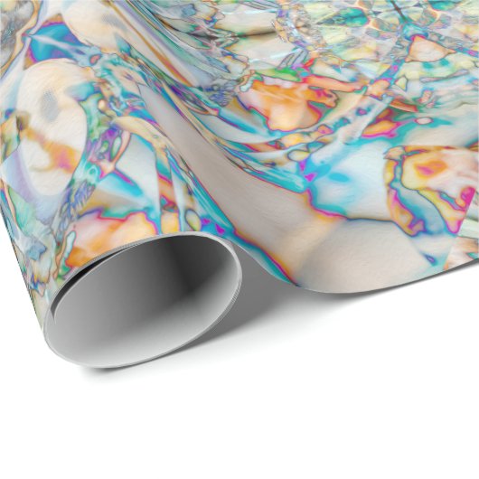 Celestial Lace Mosaic Geschenkpapier (Rolleneckpunkt)