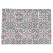 Celestial Lace Mosaic Große Geschenktüte (Rückseite)