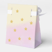 Celestial Libra Watercolor | 1st Birthday Geschenkschachtel (Rückseite)