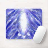 Celestial Light Burst Abstrakte Kunst drucken Mousepad (Mit Mouse)