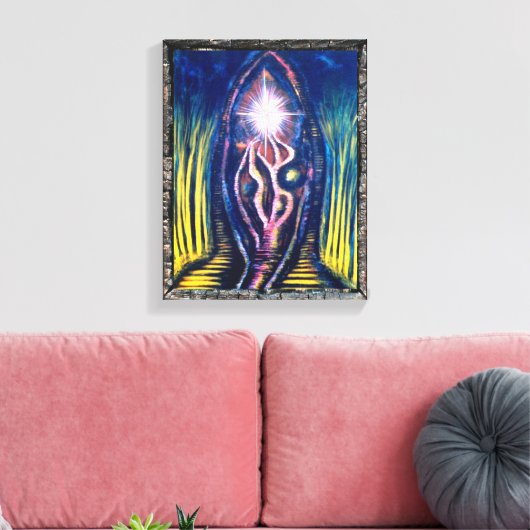 Celestial Light Leinwanddruck (Insitu (Wohnzimmer))