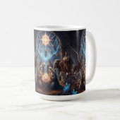Celestial Light Over Unity – Inspirational Mug Kaffeetasse (VorderseiteRechts)