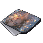 Celestial Lightbearer - Angel Holding the Star Laptopschutzhülle (Vorne Knopf)