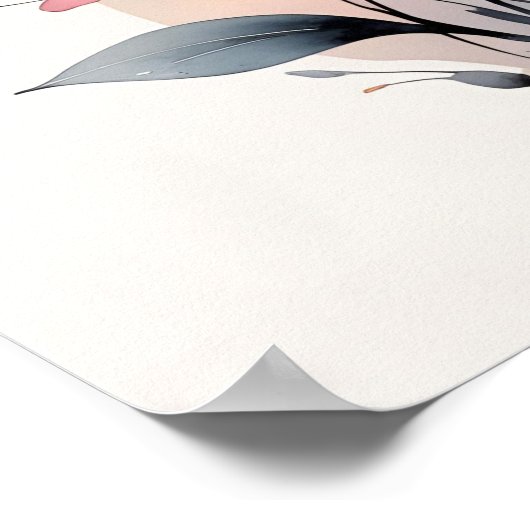 Celestial Lilies Poster (Ecke)