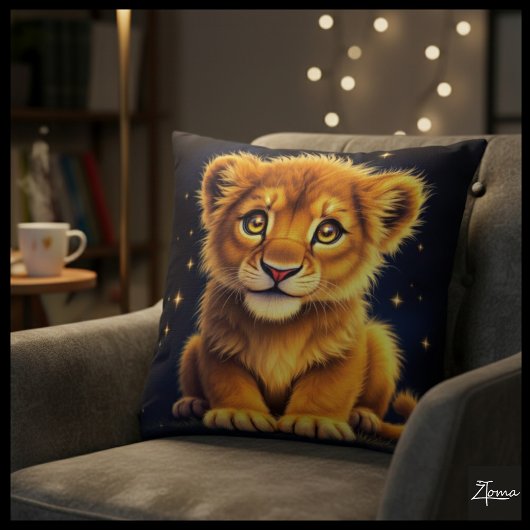 Celestial Lion Cushion Kissen