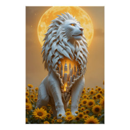 Celestial Lion Offenbarung Poster