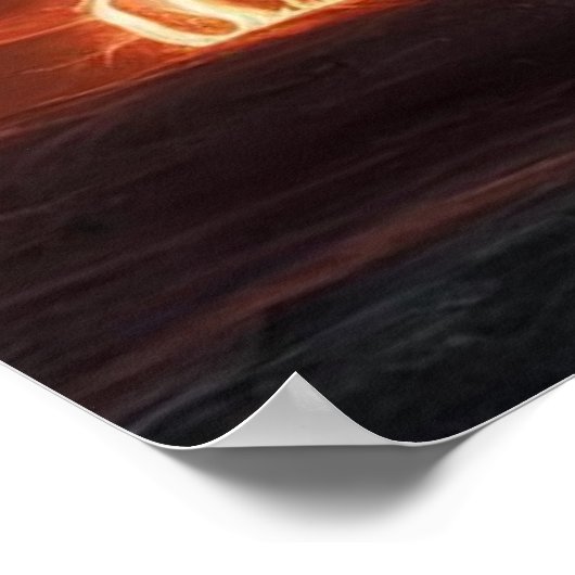 Celestial Lion Poster (Ecke)