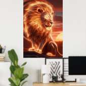 Celestial Lion Poster (Heimbüro)
