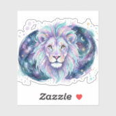 Celestial lion sticker (Blatt)